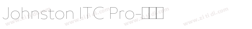 Johnston ITC Pro字体转换 Johnston ITC Pro字体转换